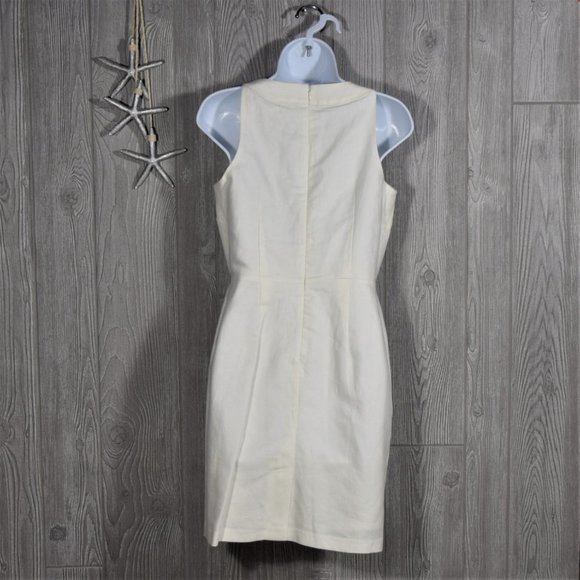 Loft Halter Laser Cut Dress Size 0 Floral Wedding Party Cocktail - Picture 5 of 9